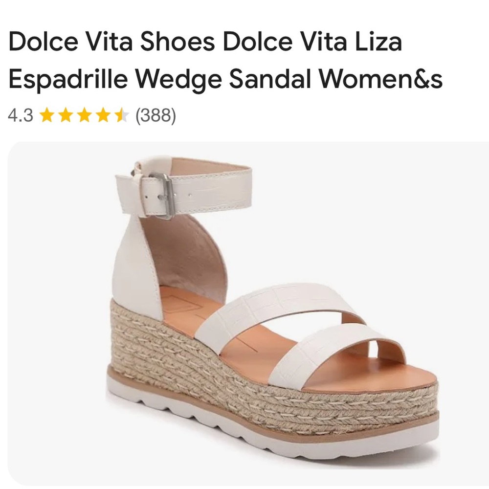 Dolce Vita-Liza Espadrille Wedge Sandal